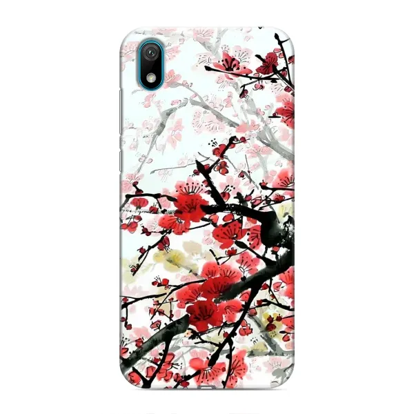 Чехол с рисунком «Красивая Сакура» для Huawei Y5 2019 Чехол с рисунком «Красивая Сакура» для Huawei Y5 2019