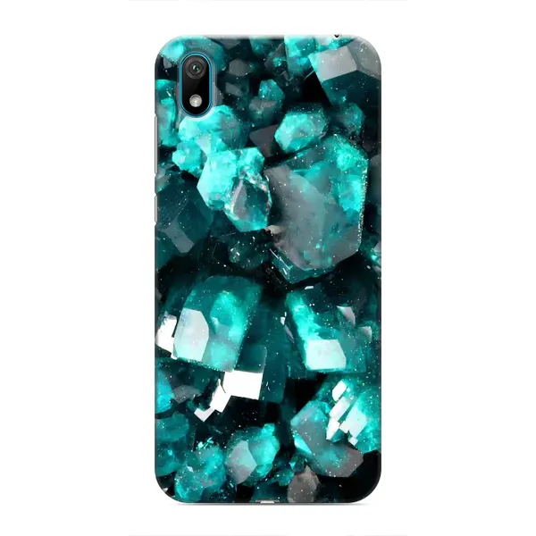 Чехол с рисунком «Кристалы» для Huawei Y5 2019