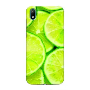 Чохол з зображенням смачної їжі для Huawei Y5 2019 (Лайм)