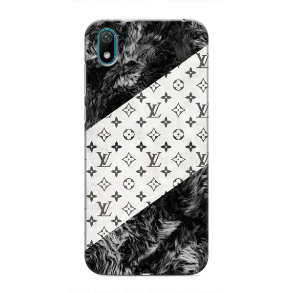 Чехол с рисунком «LV на белом» для Huawei Y5 2019