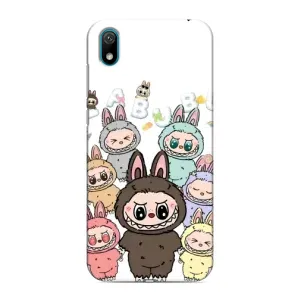 Чохол з принтом Лабубу для Huawei Y5 2019 (Маленькі Лабубу)