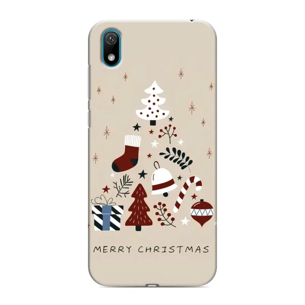 Чехол с рисунком «Merry Christmas» для Huawei Y5 2019 Чехол с рисунком «Merry Christmas» для Huawei Y5 2019