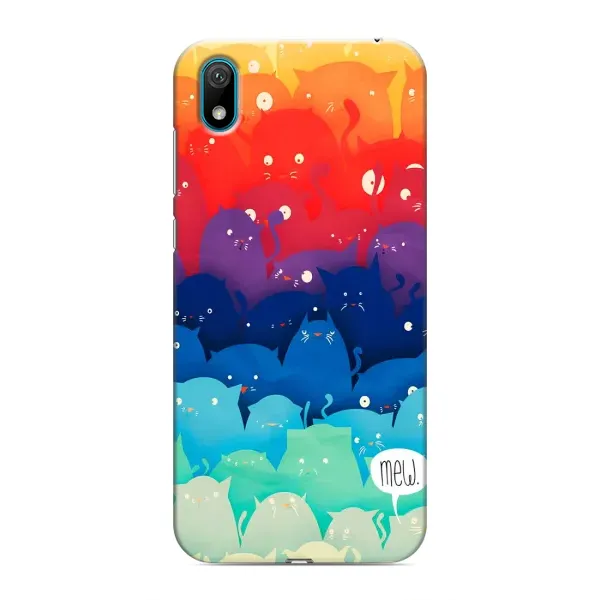 Чехол с рисунком «Mew» для Huawei Y5 2019