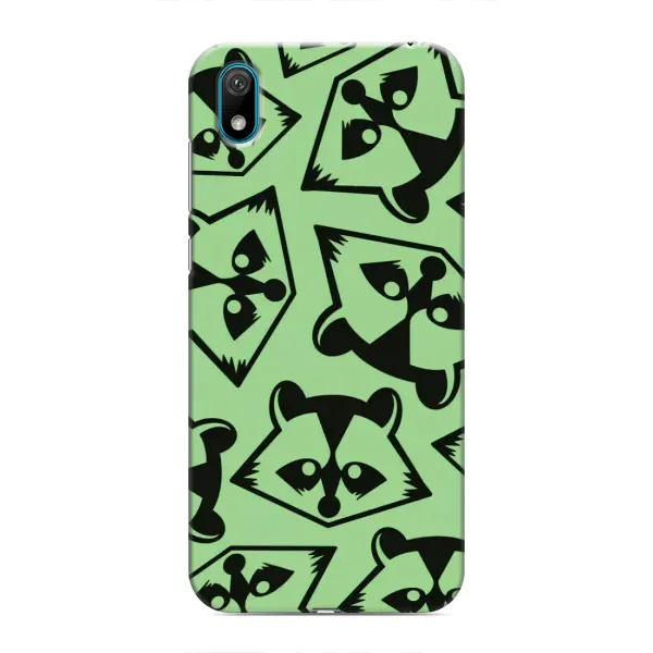 Чехол с рисунком «Мордочки Енота» для Huawei Y5 2019 Чехол с рисунком «Мордочки Енота» для Huawei Y5 2019