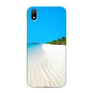Летний Чехол на Huawei Y5 2019 (Море песок)