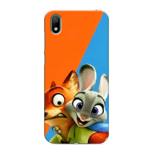 Чехол с рисунком «Ник и Хопс» для Huawei Y5 2019