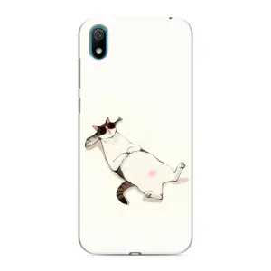 Чохол на тематику: Коти для Huawei Y5 2019 (Відпочинок)
