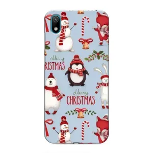 Чохол Санта Клаус для Huawei Y5 2019 (Різдвяний)