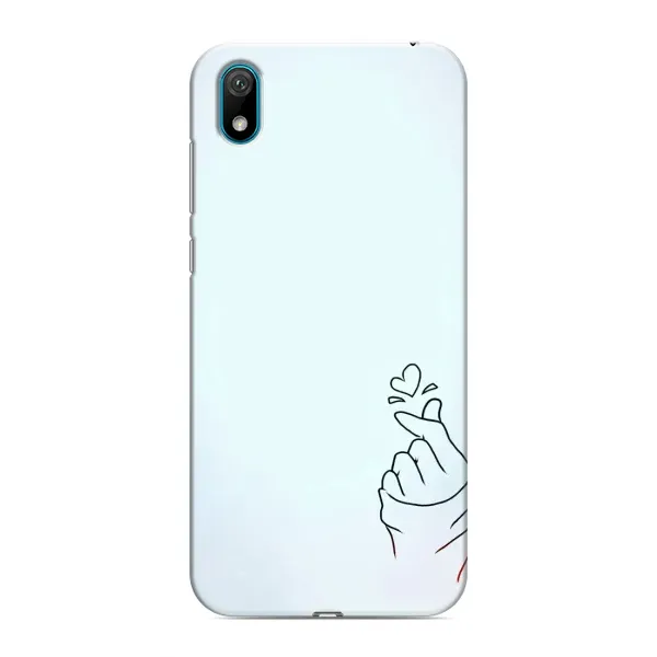 Чехол с рисунком «Сердце на голубом» для Huawei Y5 2019 Чехол с рисунком «Сердце на голубом» для Huawei Y5 2019