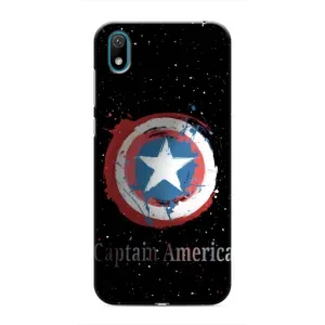 Чехол с Щитом Капитана Америки на Huawei Y5 2019 (Щит Капитана)