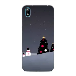 Чохли на Новий Рік Huawei Y5 2019 (Сніговички)