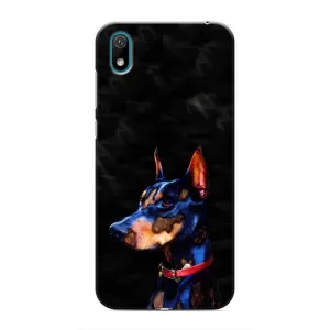 Бампер для Huawei Y5 2019 з картинкою "Песики" (Собака Мопсік)