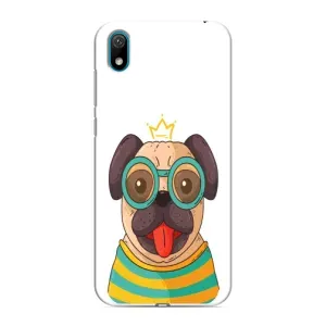 Бампер для Huawei Y5 2019 з картинкою "Песики" (Собака Король)