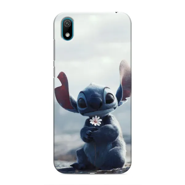 Чехол с рисунком «Стич с цветочком» для Huawei Y5 2019 Чехол с рисунком «Стич с цветочком» для Huawei Y5 2019