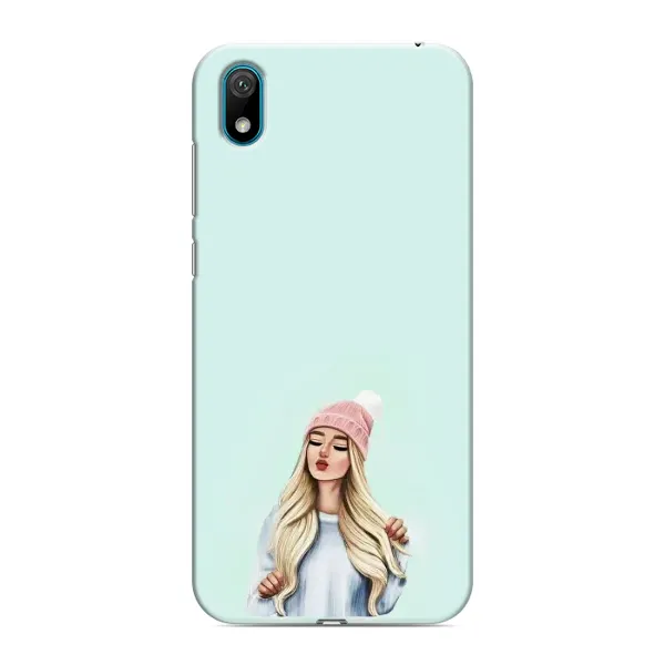 Чехол с рисунком «В шапке» для Huawei Y5 2019