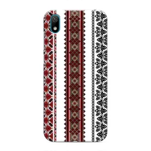 Силиконовый Чехол на Huawei Y5 2019 с картинкой Вышиванки (Вышиваночки)