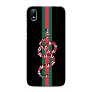 Чехлы Бренд GUCCI для Huawei Y5 2019 (Змей Гуччи)