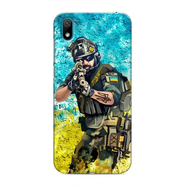 Чехол с рисунком «ЗСУ Воин» для Huawei Y5 2019 Чехол с рисунком «ЗСУ Воин» для Huawei Y5 2019