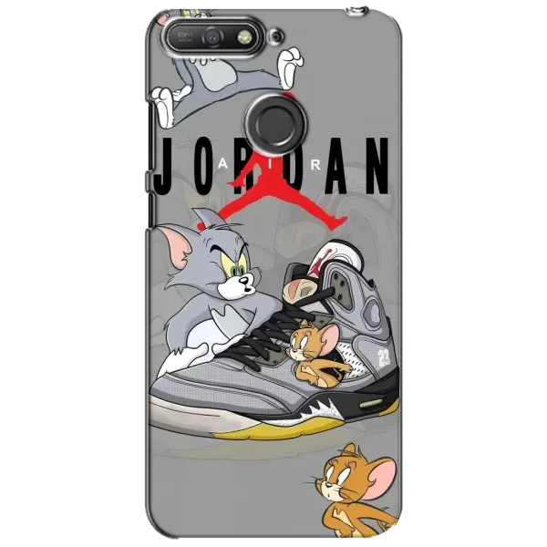 Чехол с рисунком «Air Jordan» для Huawei Y6 Prime 2018
