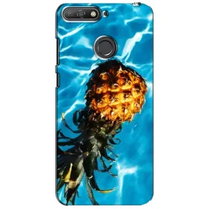Чохол з зображенням смачної їжі для Huawei Y6 Prime 2018 (Ананас)