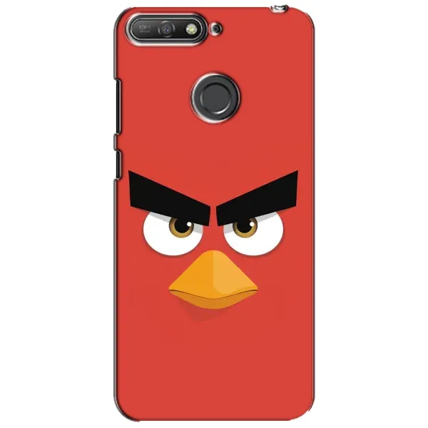 Чехол с рисунком «Angry Birds» для Huawei Y6 Prime 2018 Чехол с рисунком «Angry Birds» для Huawei Y6 Prime 2018