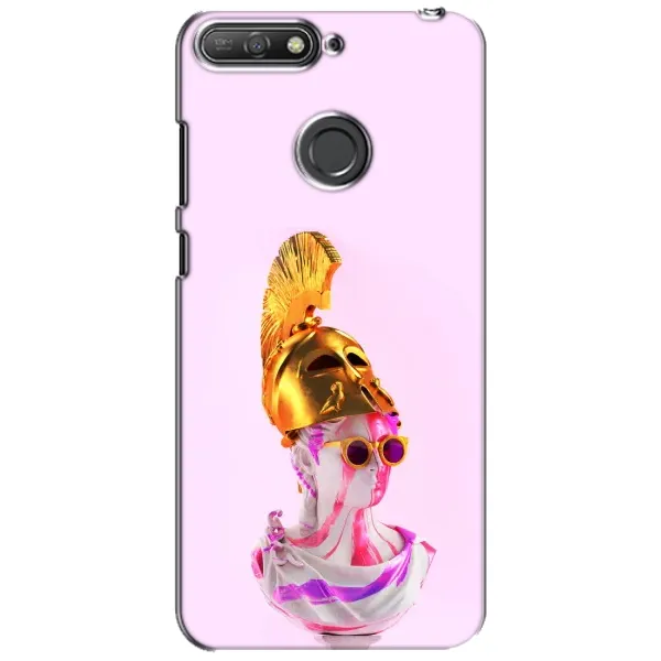 Чехол с рисунком «АРТ Статуя» для Huawei Y6 Prime 2018 Чехол с рисунком «АРТ Статуя» для Huawei Y6 Prime 2018