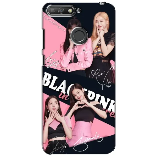 Чехол с рисунком «BLACKPINK» для Huawei Y6 Prime 2018