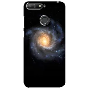 Чохли КОСМОС  на Huawei Y6 Prime 2018 (Чорна дира)