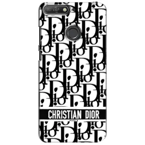 Чехол с рисунком «Christian Dior» для Huawei Y6 Prime 2018