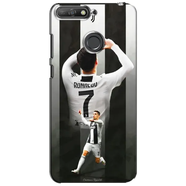 Чехол с рисунком «Cristiano R» для Huawei Y6 Prime 2018
