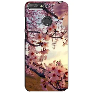 Чохол з картинкою Сакури на Huawei Y6 Prime 2018 (Квітуча сакура)