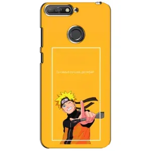Чохли з принтом НАРУТО на Huawei Y6 Prime 2018 (Даттебайо)