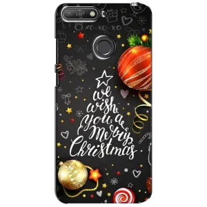 Чохол новорічна ялинка на Huawei Y6 Prime 2018