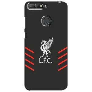 Силіконові Чохли з принтом Футбол на Huawei Y6 Prime 2018 (Емблема Liverpool)