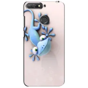 Чохли з зображенням різних тварин на Huawei Y6 Prime 2018 (Геккон)