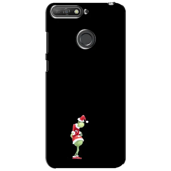 Чехол с рисунком «Гринч на чорном» для Huawei Y6 Prime 2018