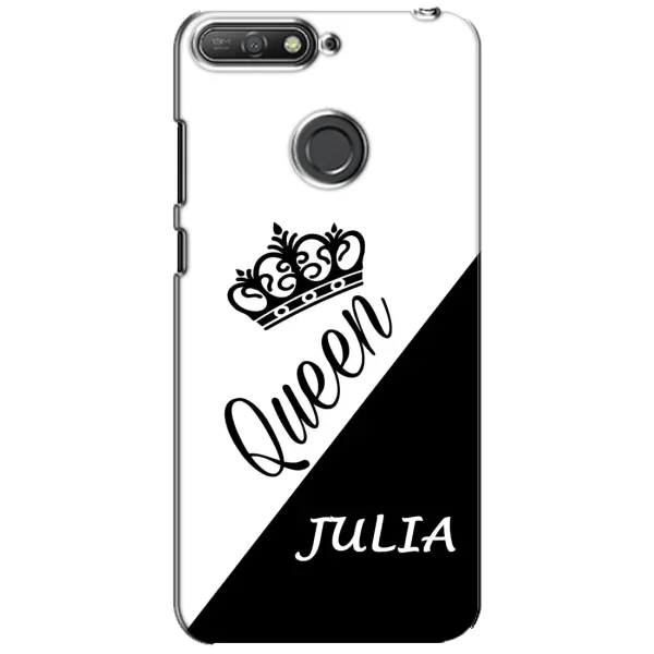 Чехол с рисунком «JULIA» для Huawei Y6 Prime 2018