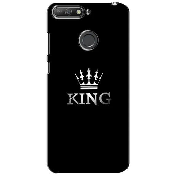 Чехол с рисунком «KING» для Huawei Y6 Prime 2018