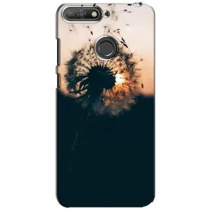Силіконовий Чохол з кульбабками на Huawei Y6 Prime 2018 (Гарна кульбабка)