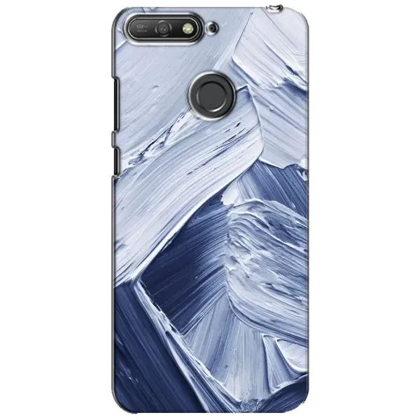 Чехол с рисунком «Краски мазки» для Huawei Y6 Prime 2018