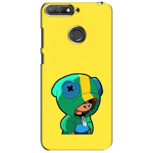 Чохол Бравл Старс для Huawei Y6 Prime 2018 (Леон (LEON))