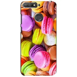 Чохол з зображенням смачної їжі для Huawei Y6 Prime 2018 (Макаруни)