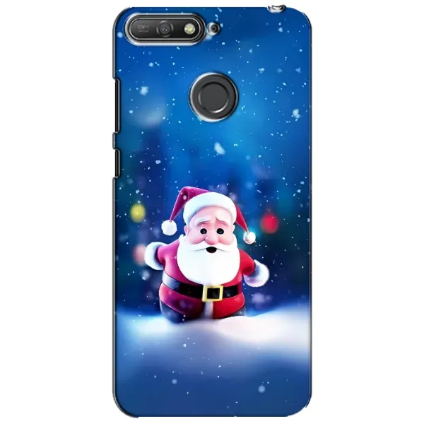 Чехол с рисунком «Маленький Дед Мороз» для Huawei Y6 Prime 2018