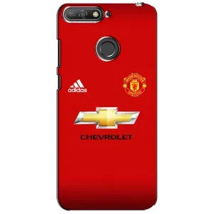 Силіконові Чохли з принтом Футбол на Huawei Y6 Prime 2018 (Man United)