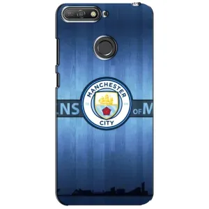 Силіконові Чохли з принтом Футбол на Huawei Y6 Prime 2018 (ManCity)