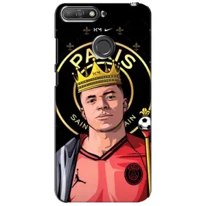 Чохол (TPU) з Футболістом на Huawei Y6 Prime 2018 (Mbappe King)