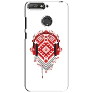 Силіконовый Чохол на Huawei Y6 Prime 2018 з картинкой Вишиванки (Модна вишиванка)