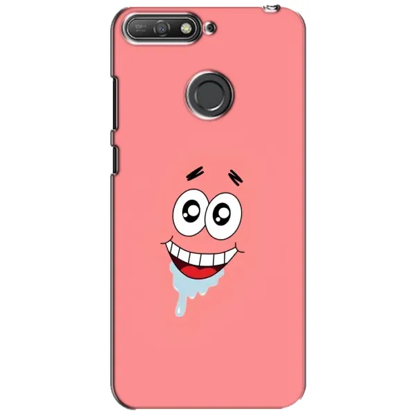 Чехол с рисунком «Мордочка Патрика» для Huawei Y6 Prime 2018 Чехол с рисунком «Мордочка Патрика» для Huawei Y6 Prime 2018