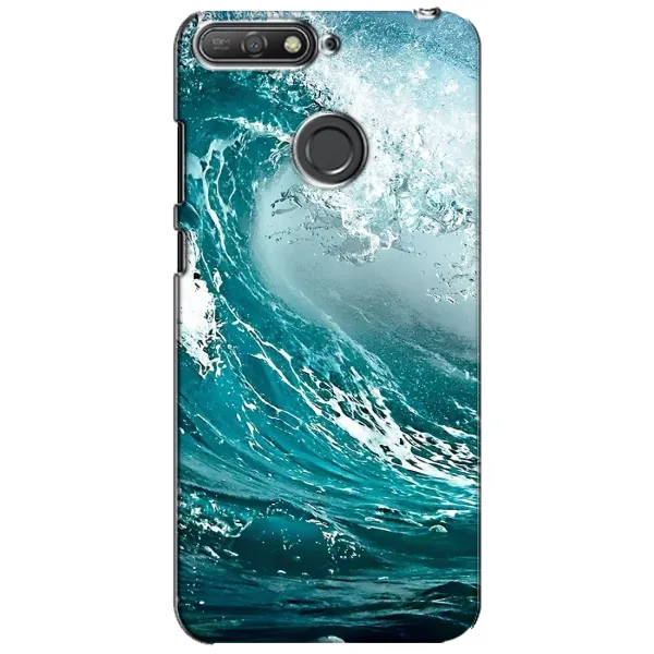 Чехол с рисунком «Морская волна» для Huawei Y6 Prime 2018 Чехол с рисунком «Морская волна» для Huawei Y6 Prime 2018