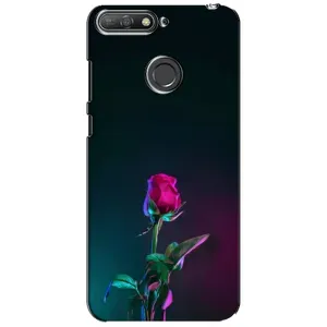 Чохли з принтом Троянд для Huawei Y6 Prime 2018 (Нічна троянда)